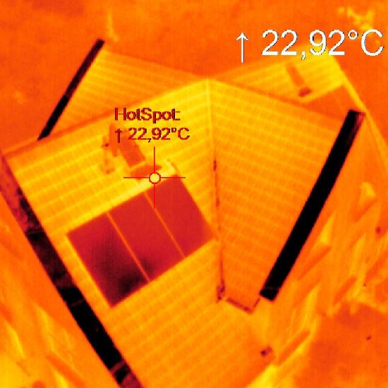 IR detection by drone