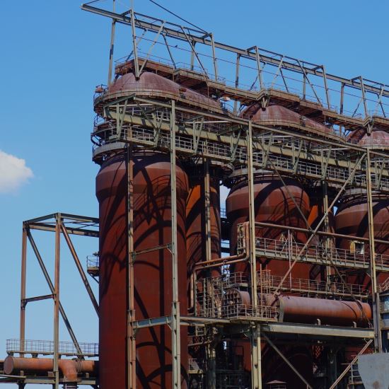 visual scan by drone